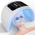 Red-Light-Therapy-for-Face，Led Face Mask Light Therapy Red & Blue Rejuvenation Tool SPA Equipment Led Neck Body Hand Mask for Skincare at Home