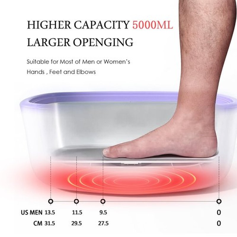KmaxShip Paraffin Wax Machine for Hand and Feet Treatment - 5000ml Large Capacity Paraffin Wax Warmer with 3.85 lbs Refills, Moisturizing Kit Paraffin Hand Wax Machine - 213pcs Set