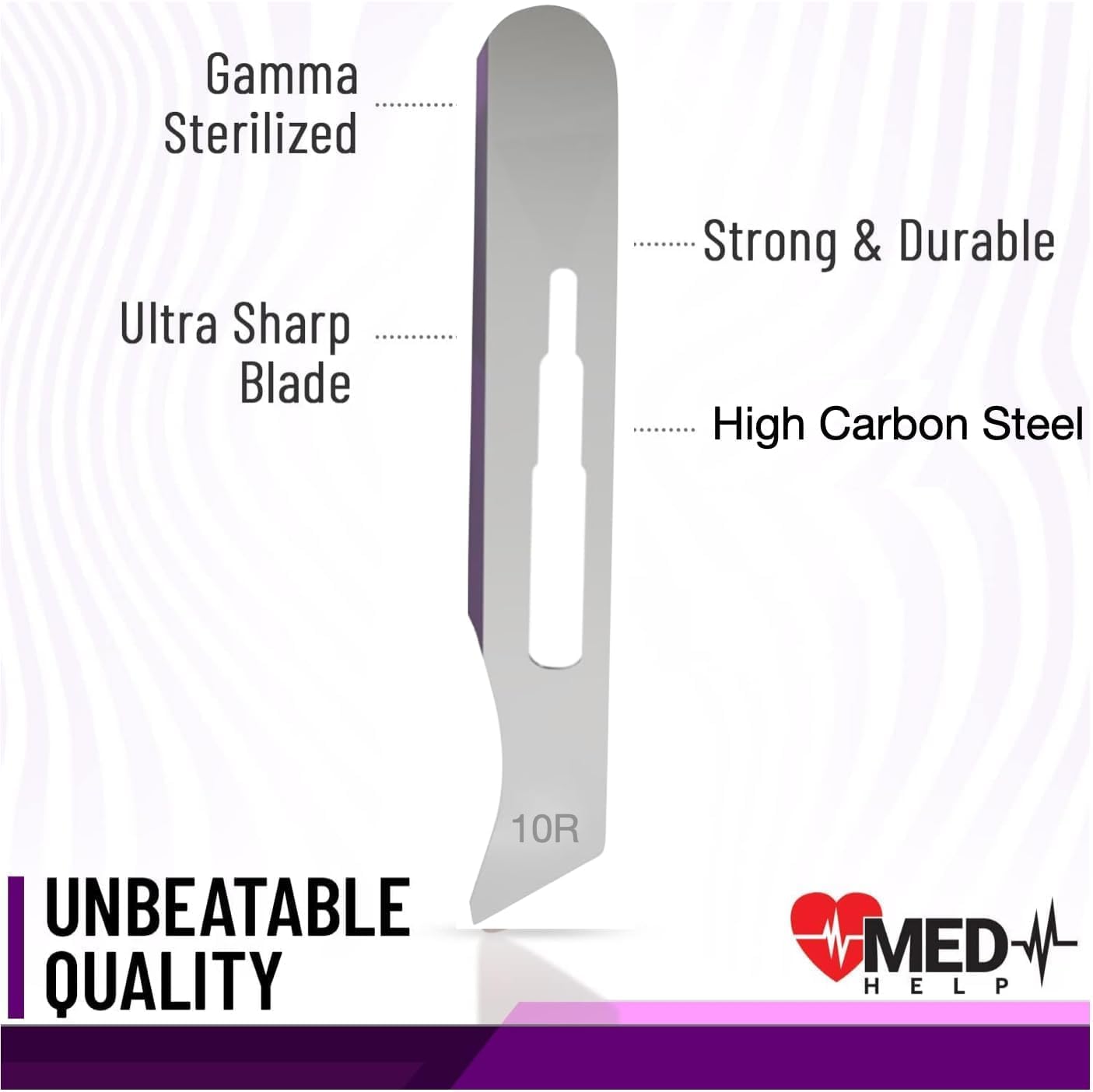 10R Blades Dermaplaning Scalpels with Dermaplane Handle, Pack of 21 Dermaplane Razor for Women Face with Stainless Steel Scalpel Handle 3 - Dermaplaning Tool for Face