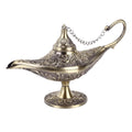 NSXAYIWE Aladdin Genie Lamp, Vintage Arabian Nights Costume Prop Lamp