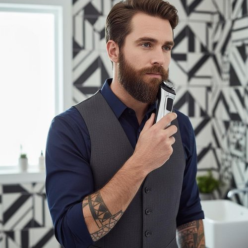 Maxeylead 32mm Full Size Replacement Trimmer Blade - Compatible with Philips Norelco Multigroom Series