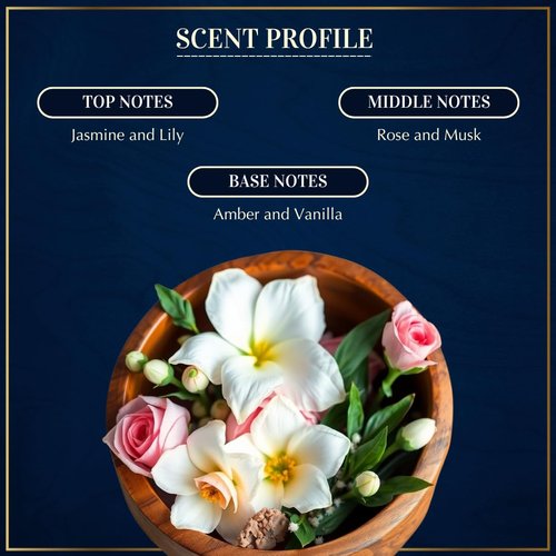 Dukhni White Musk Attar Oil - Pure Alcohol-Free Perfume for Men & Women | 30ml Roll-On, Vegan Fragrance
