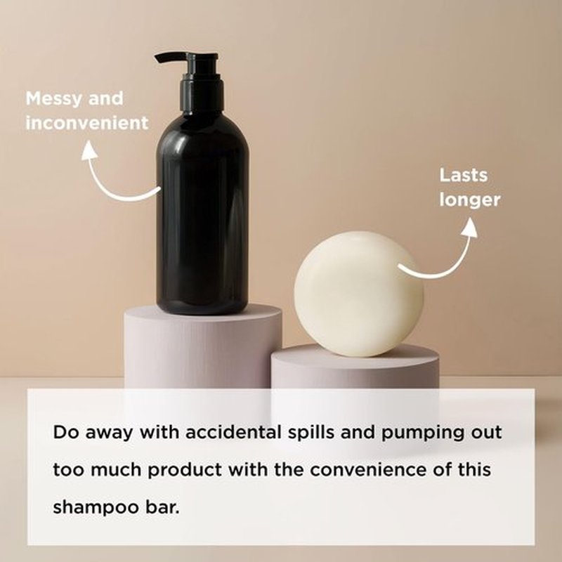 Terrafique Rice Water Shampoo Bar - Cleans, Strengthens - Bar Shampoo for Thinning Hair - Color Safe - Travel Soap - Contains Shea, Coconut Oil and Rice Water for Hair Growth - Citrus - 3.5 Oz- 2 Pack
