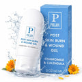PolJoy Burn Gel, Hydrogel Based Botanical Gel with Calendula, Chamomile & Aloe; Lightweight, Non-Greasy Formula for Minor Burn Skin Care - 2 oz / 60 ml, Made in USA