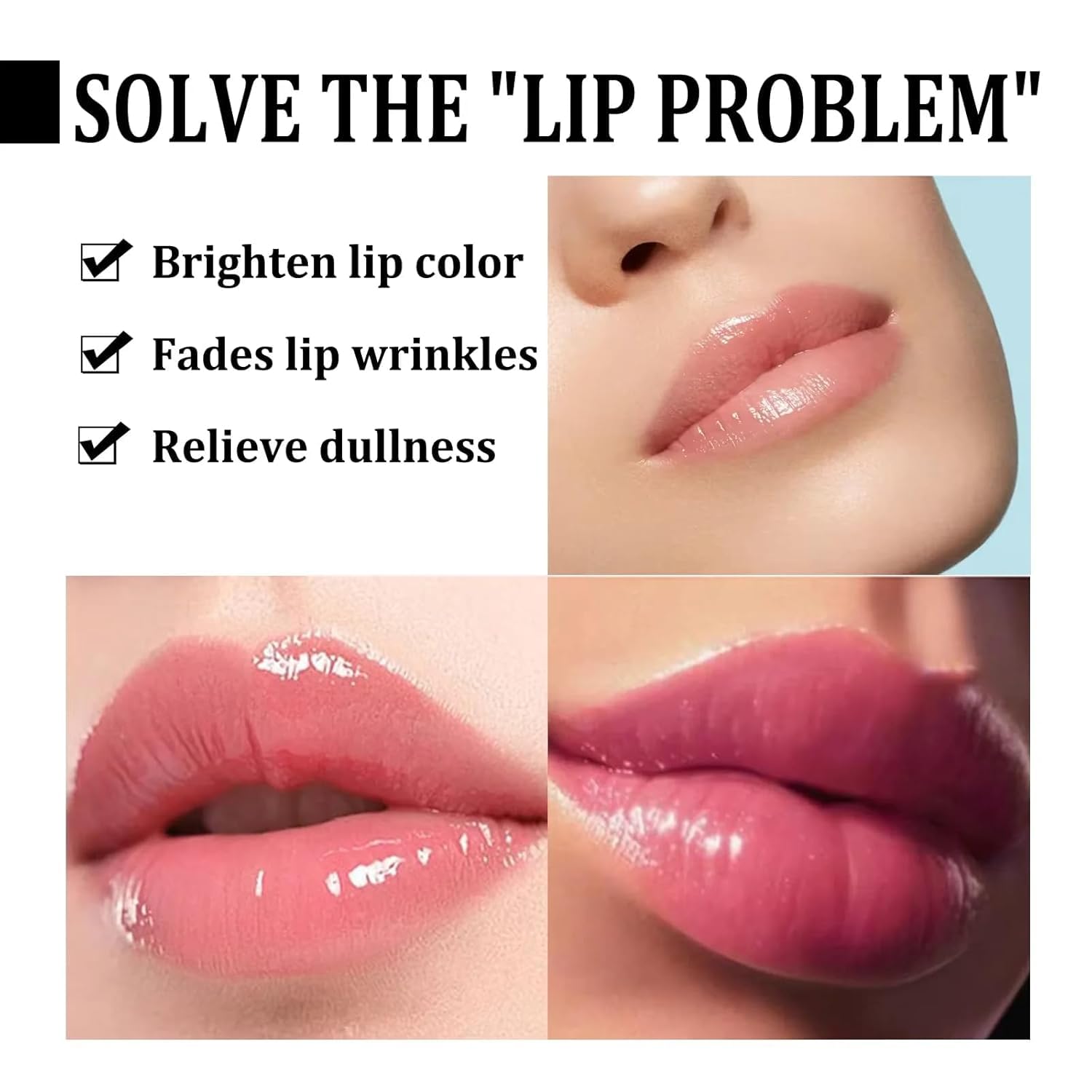 Turmeric Lip Balm for Dark Lips,Lip Lightening For Dark Lips Smoker,Lip Balm for Lip Softening & Hydration, Help Fade Lip Discoloration
