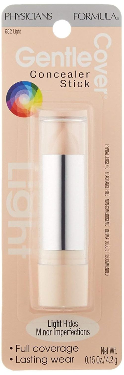 Physicians Formula Gentle Full Coverage Concealer - Light Coverage Stick for Eyes & Face, Dermatologist Tested