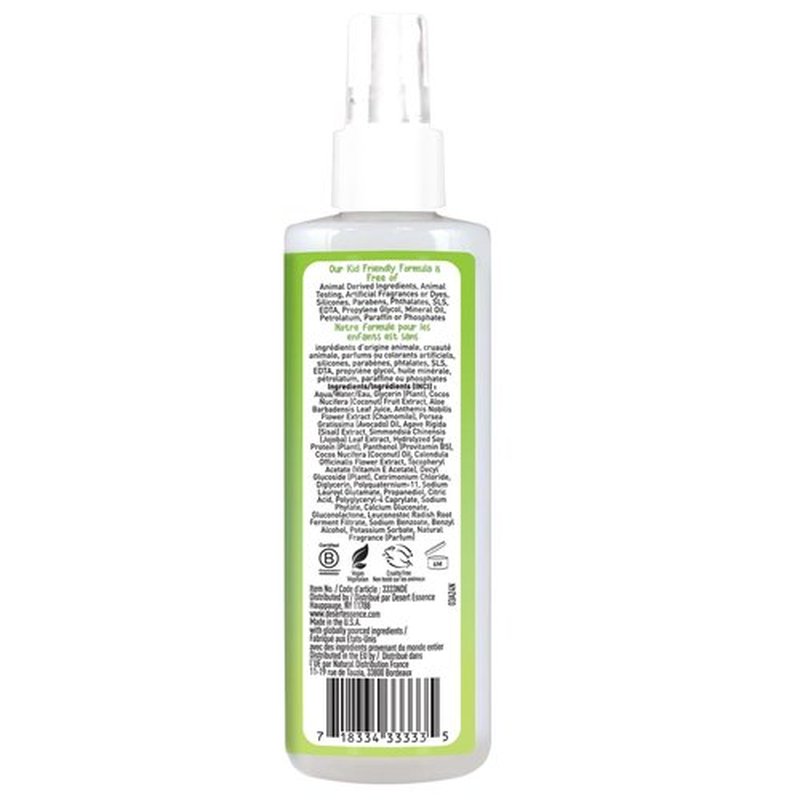 Desert Essence Kids Conditioning Detangler Spray - Vegan & Gluten-Free | 8.0 fl oz - Smooth, Shiny Hair