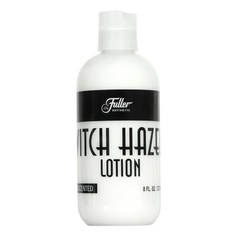 Fuller Witch Hazel Lotion, Unscented – 08 fl oz | Lightweight Daily Moisturizing Lotion with Witch Hazel Extract | Gentle Formula for All Skin Types (8 Oz, Unscented)