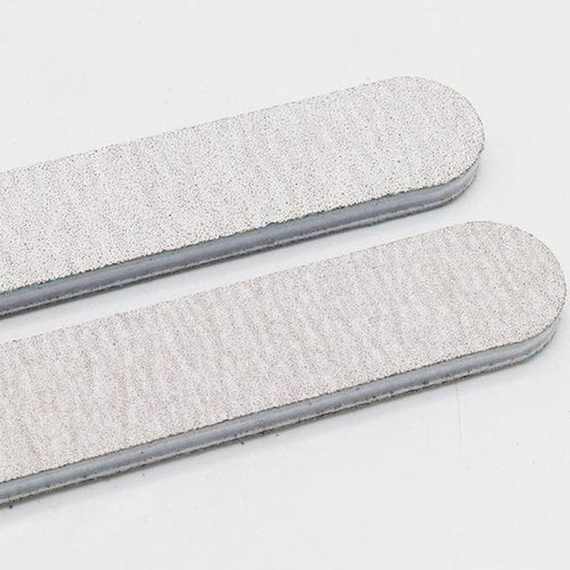 Bzbuy Nail File 50 PCS Professional Double Sided 100/180 Grit Nail Files Emery Board Zebra Manicure Pedicure Tool and Nail Buffering Files