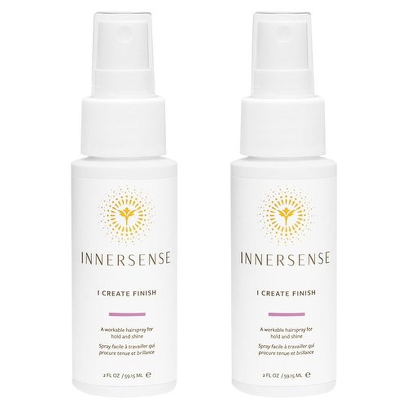 Innersense Organic Beauty - I Create Finish Finishing Spray | Medium Hold & Shine | Non-Toxic, Cruelty-Free (2 Pack - 2 fl oz Each)