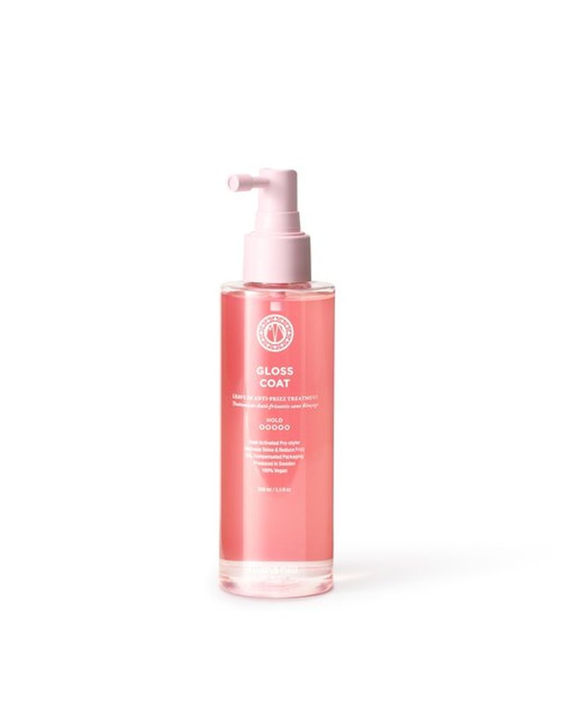 Maria Nila, Gloss Coat 6.8 Fl Oz, Heat-activated Smoothing treatment, For Long-lasting shine, Frizz control, & Humidity protection