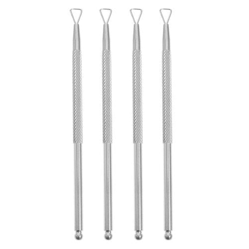 Beavorty 4 Pcs Cuticle Pusher Tool triangle cuticle peeler scraper nail cuticle remover cuticle cutter tool nail gel remover pusher Nail Remover Tool nail art push hands nail polish