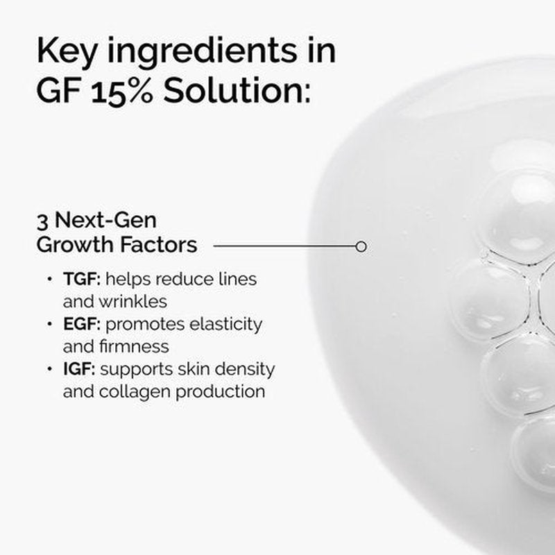 The Ordinary GF 15% Solution, Anti-Aging Formula for Visible Skin & Wrinkle Repair, 1 Fl Oz