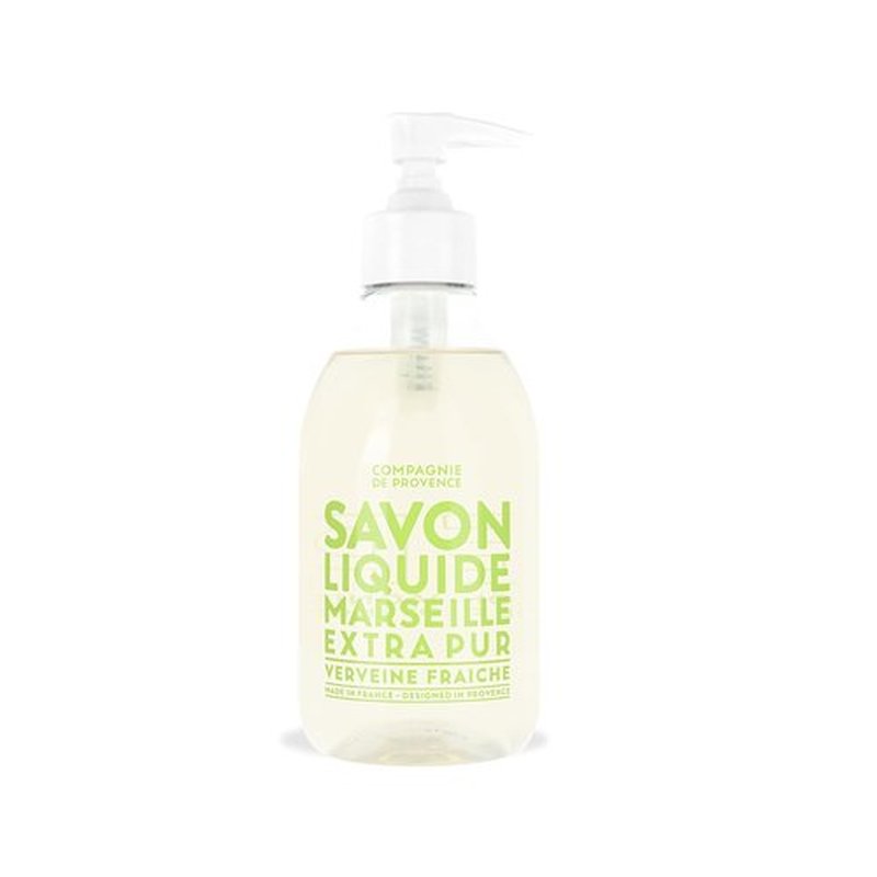 Compagnie de Provence Liquid Soap - Extra Pure Fresh Verbena - 10 Fl Oz Pump Bottle