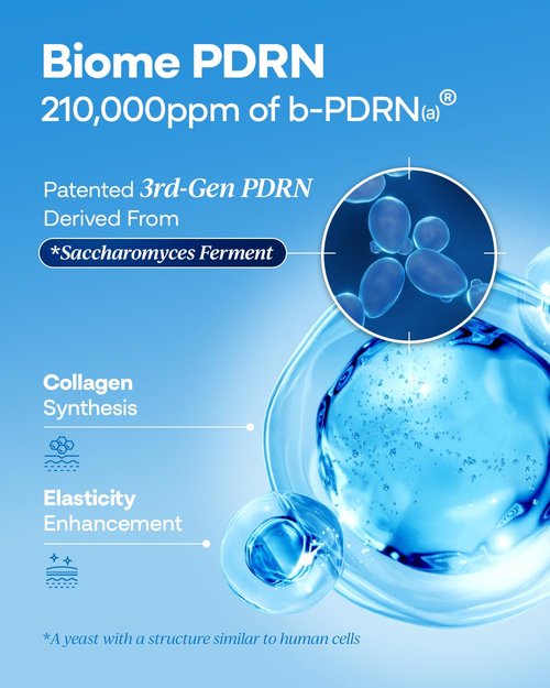 Bano PDRN 500 Ampoule - Firming & Hydrating Serum with Peptides, Collagen & Hyaluronic Acid | Fragrance-Free | 1.01 fl oz