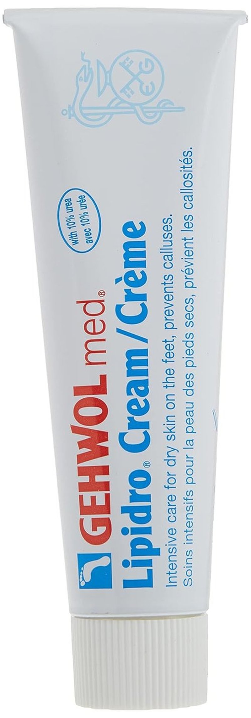 Gehwol Med Lipidro Cream - Moisturizing Relief for Dry Skin | 2.6 Fl Oz (Unisex)