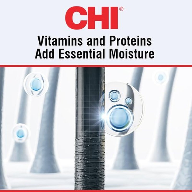 CHI 44 Iron Guard Thermal Protection Spray - Lightweight Heat Damage Shield & Frizz Control, 2 Fl Oz