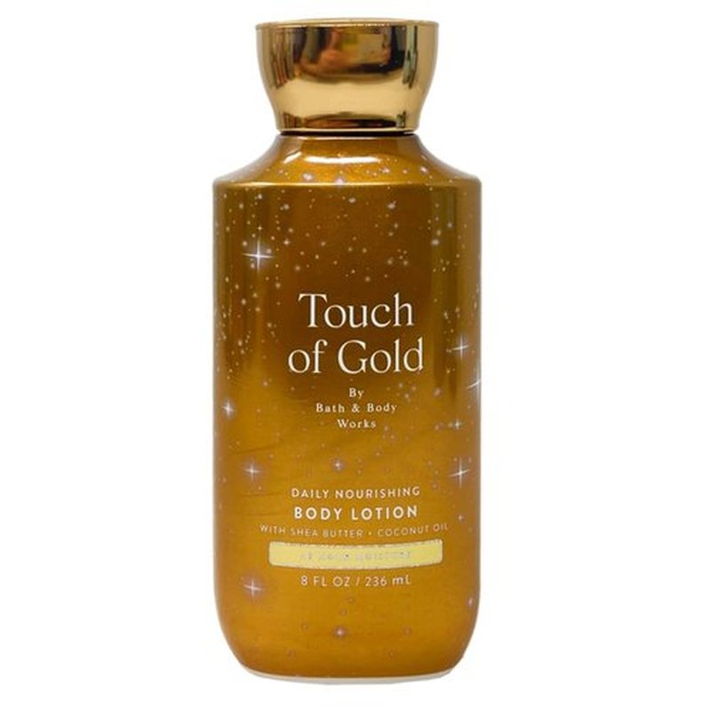 Bath & Body Works Touch of Gold Body Wash & Lotion Duo Set | Moisturizing with Natural Oats Bar Soap - Full Size