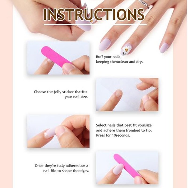 Long Press on Nails French Tip Fake Nails Stiletto False Nails Ombre with Rhinestone Butterfly Design Glue on Nails Glossy Acrylic Artificial Nail for Women 24 Pcs