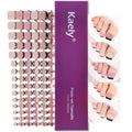 XZMeiLun Black French Tips Press on Toenails Short Square, Real Acrylic Designs Toe Nails Press Ons Set, Artificial False Toenails for Women with Glue/Sticker On Toenails, Fake Toes nail Kit 150Pcs