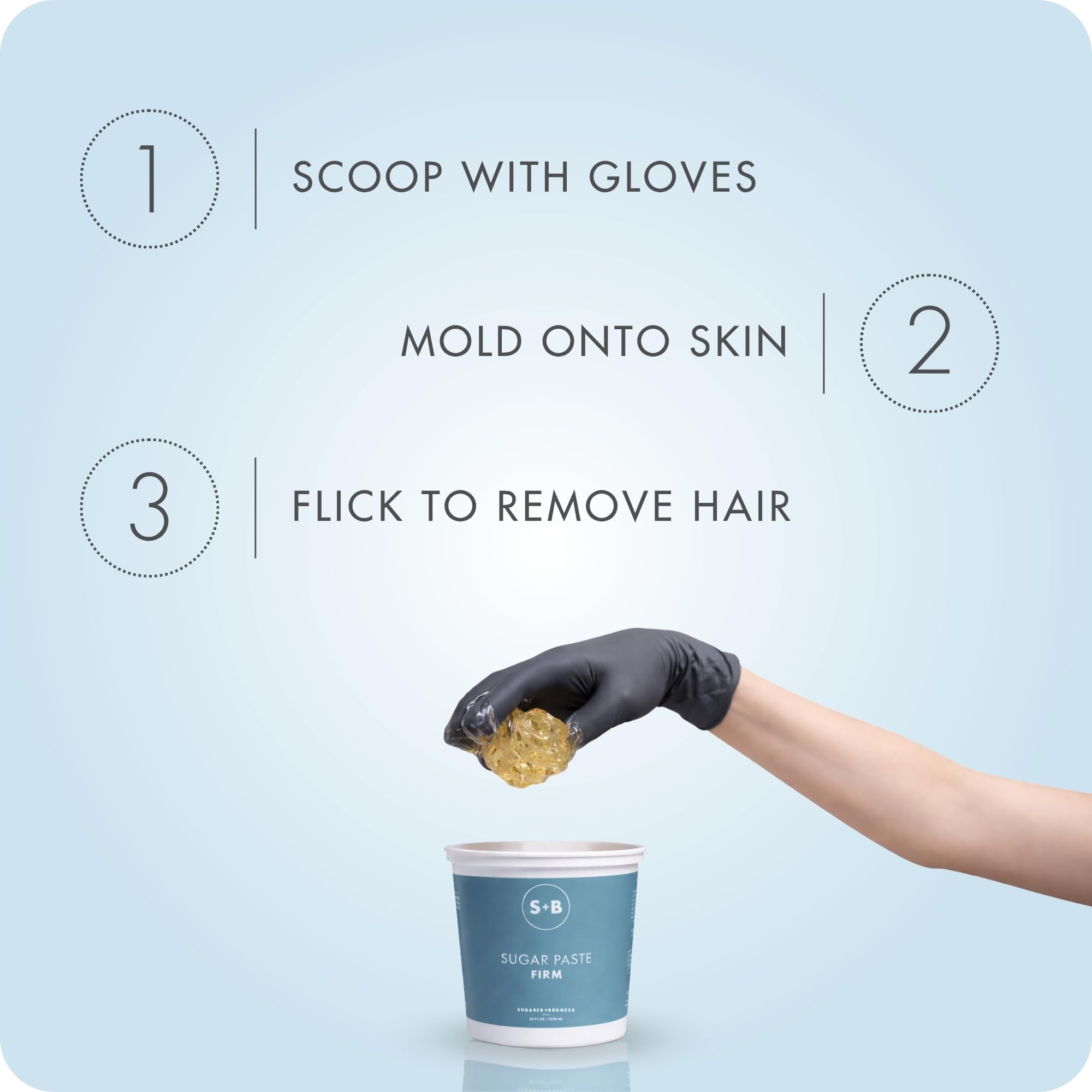 SUGARED + BRONZED Sugar Paste All-Natural Full Body Hair Removal. Better than waxing!
