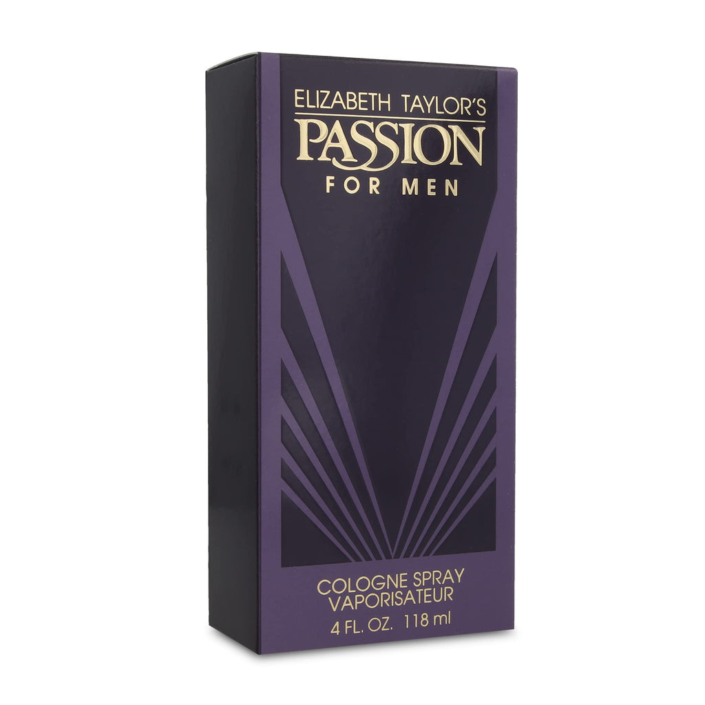 Elizabeth Taylor Passion Men's Cologne Fragrance Spray, 4 fl oz