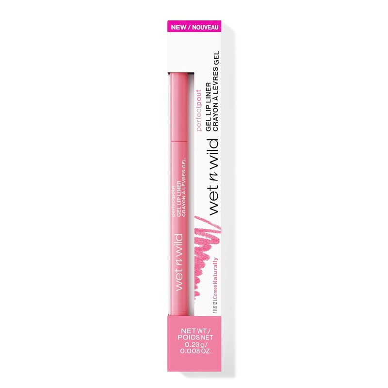 Wet n Wild Perfect Pout Gel Lip Liner - Rich, Creamy, Long-Lasting Color | Vegan & Cruelty-Free