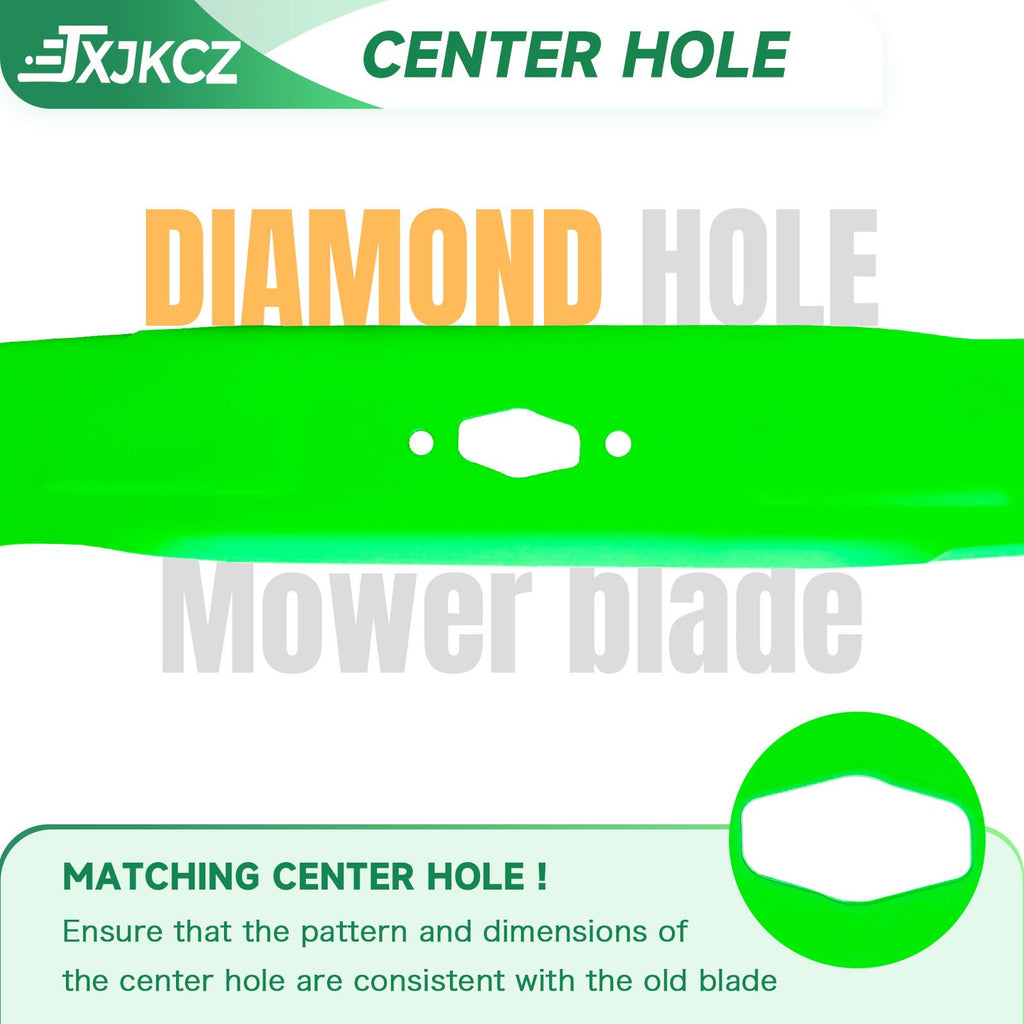 JXJKCZ 46" Lawn Mower Deck Blades Fits for Cub Cadet XT1-LT46 XT2-LX46 Craftsman Z5400 Z5450 T2400 T3000 Replaces OEM 742-05510 742-05573 742P05510 (High-Lift) 2 Pack