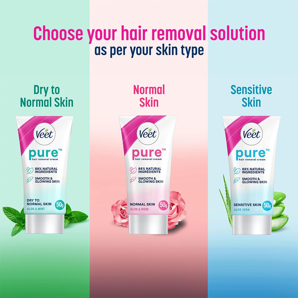 Veet Hair Removal Cream - 50 g (Normal Skin)