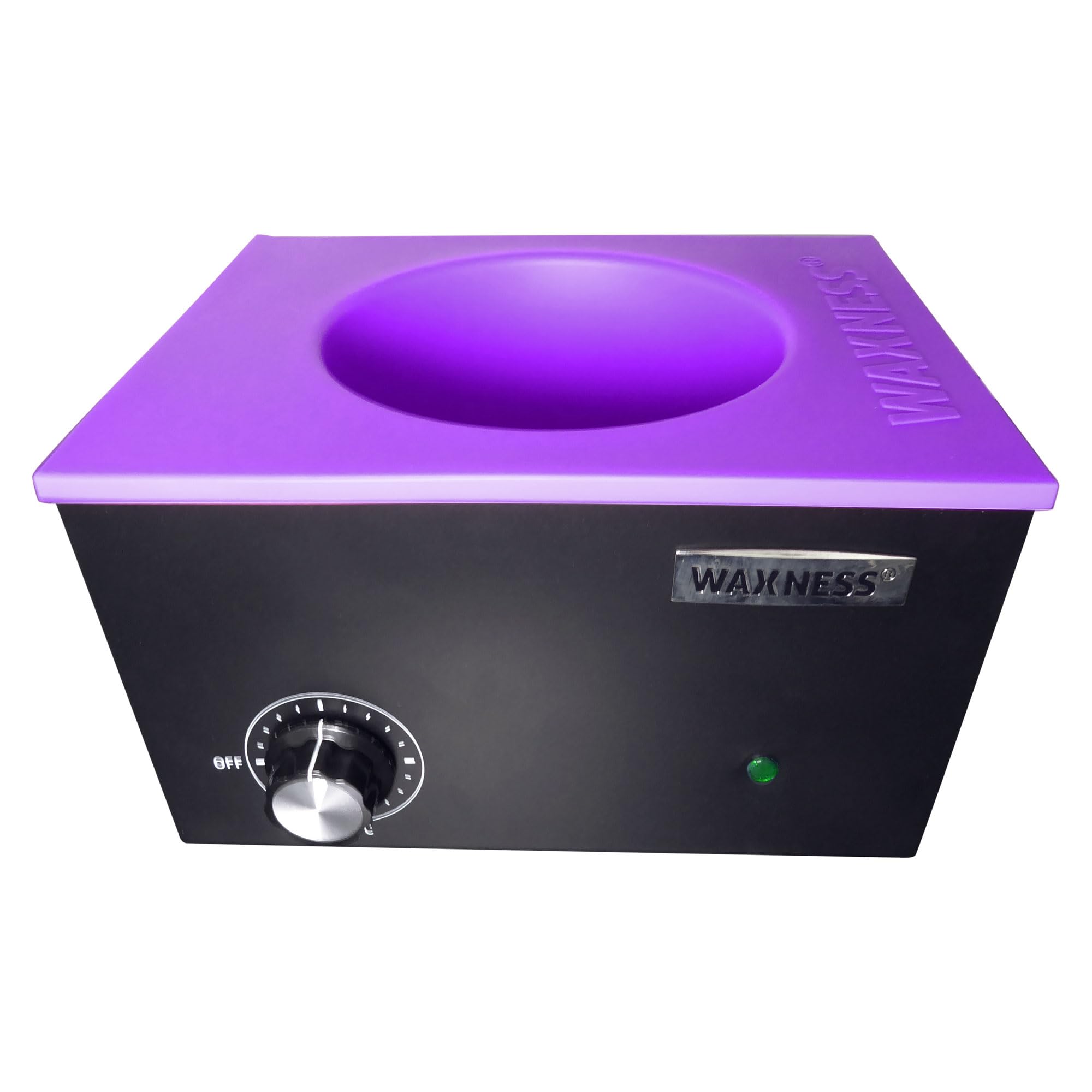 Waxness WN-6003 Elite-Series Large Professional Wax Heater Matte Black, 5.5 lb Capacity, Electronic Temperature Control, 300W, for Professional Use