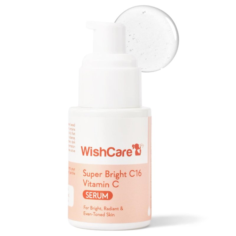 WishCare Vitamin C Face Serum with Niacinamide, Ferulic Acid & Botanical Extracts – Serum for All Skin Types, 30ml