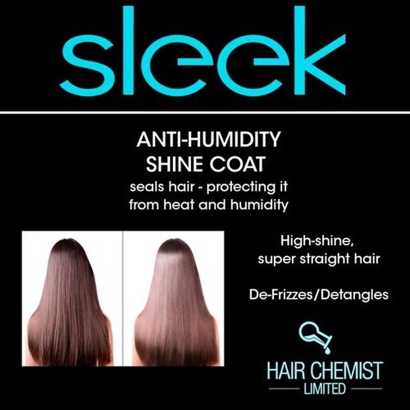 Hair Chemist SLEEK Anti-Humidity Shine Coat - 3 Oz. | Frizz Control & Glossy Finish