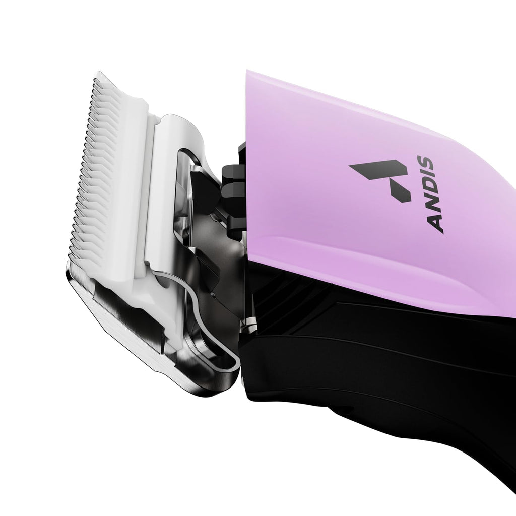 Andis 561458 Pulse Zr II Gabriel Feitosa Edition 5-Speed Detachable Blade Clipper, Cordless Animal/Dog Grooming, Removable Lithium Ion Battery, LED Charge Light, Wild Colorway