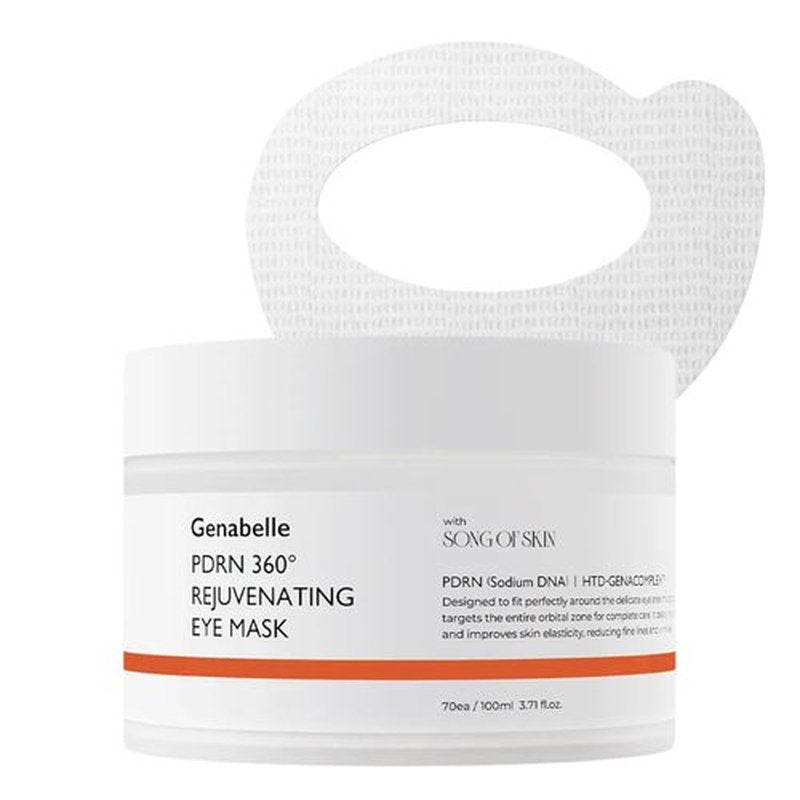 Genabelle PDRN 360° Rejuvenating Eye Mask - Hydrating Eye Patches for Dark Circles & Puffiness - 3.38 fl oz