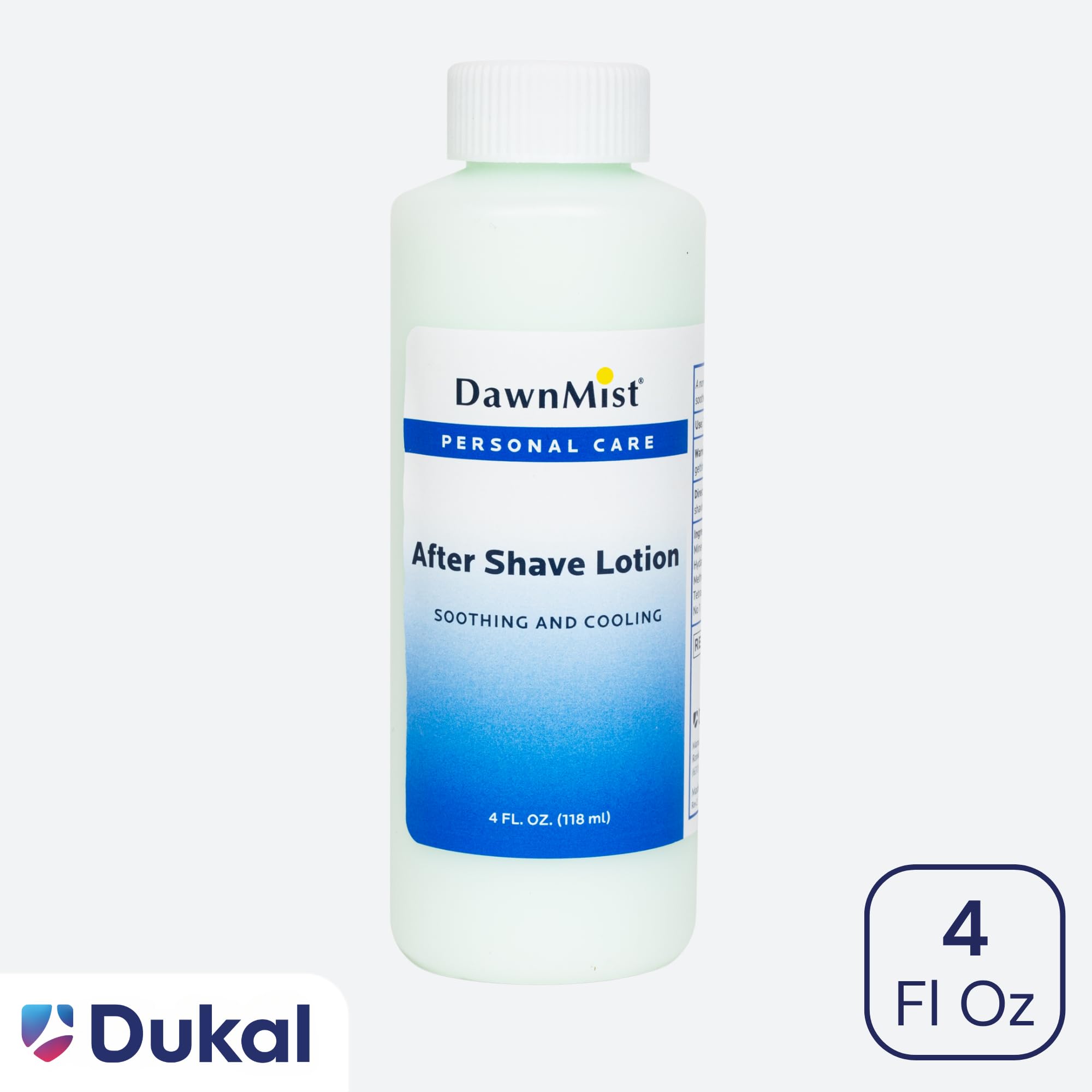 DawnMist Dukal After Shave Lotion by Dukal – Soothing & Cooling Formula, 4 oz Bottle – Refreshing Post-Shave Skin Care for Men (1 Pack)