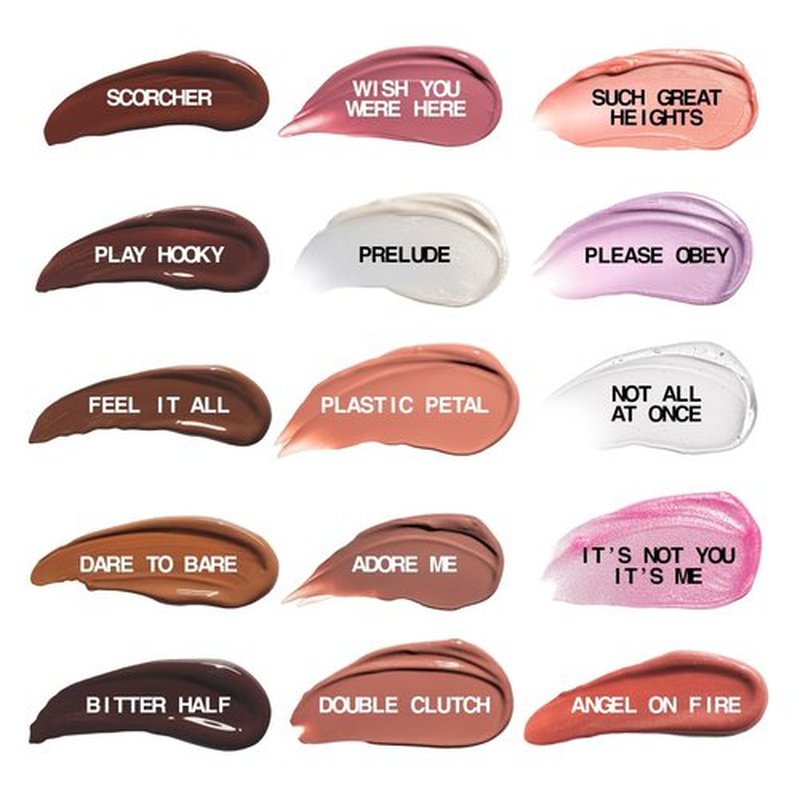 about-face Light Lock Lip Gloss it's Not You, It's Me – Non-Sticky, High-Shine Lip Oil Gloss with Coconut Oil, Peppermint & Lavender – Vegan, Cruelty-Free, Clean Beauty – 0.21 oz (Pink Sparkle)