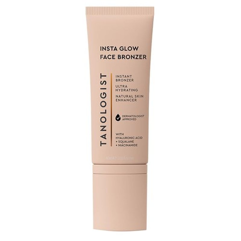 Tanologist Insta Glow Face Bronzer - Illuminating Cream for Instant Radiant Glow | Lightweight & Vegan, 2.02 fl. oz/60 ml