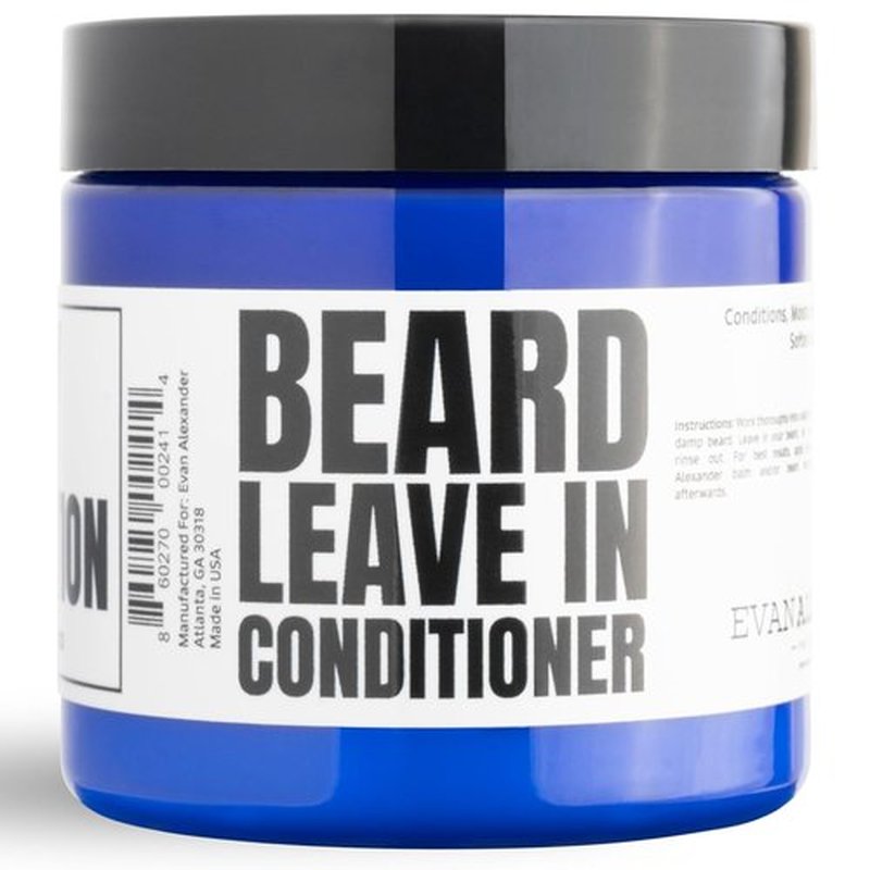 Evan Alexander Fine Grooming Hydration Beard Leave-In Conditioner - 4 oz | Softens, Tames Frizz & Promotes Growth