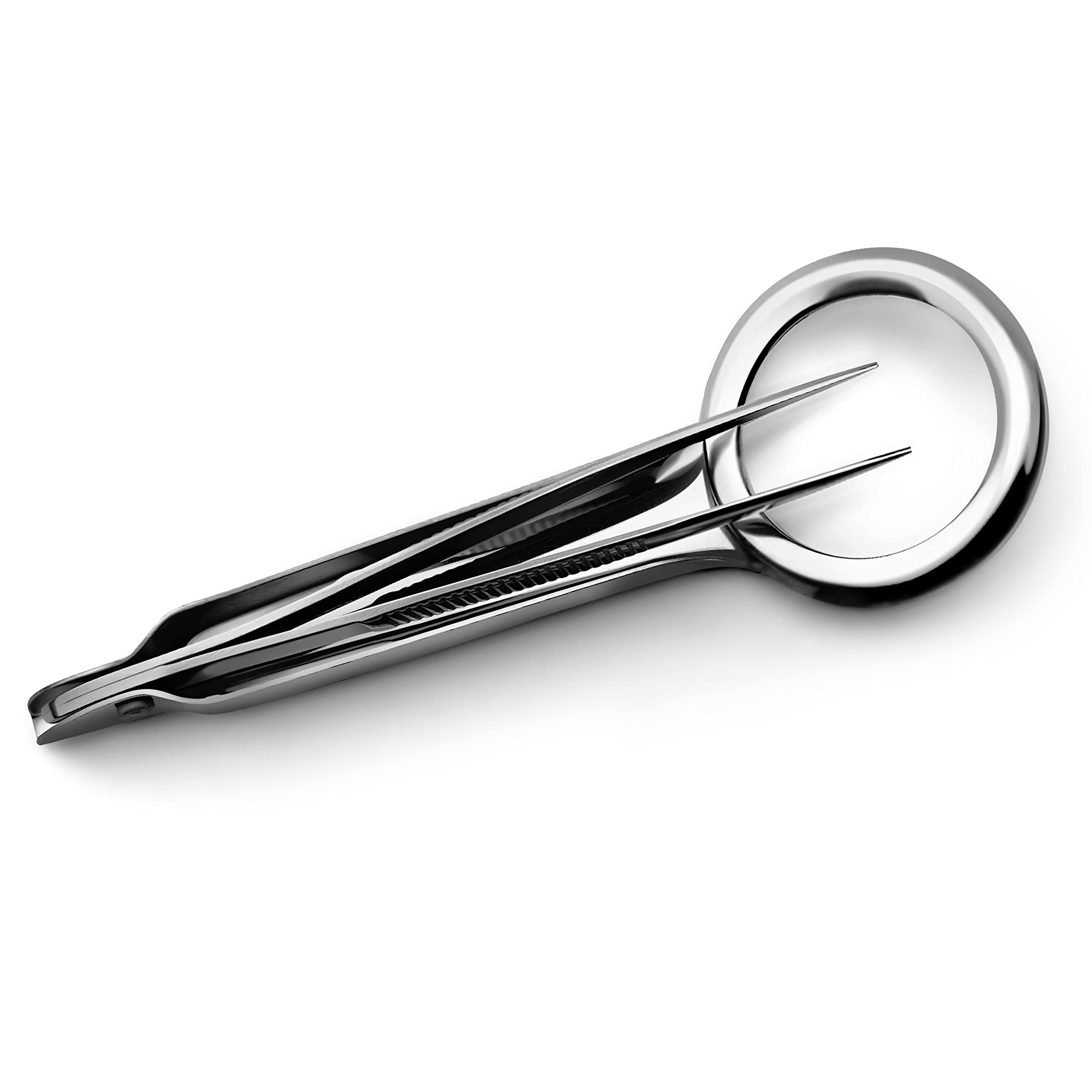 Splinter Forceps - Fine Point - Tweezers Stainless Steel Straight & Curved (Forign Object 4 pcs set)