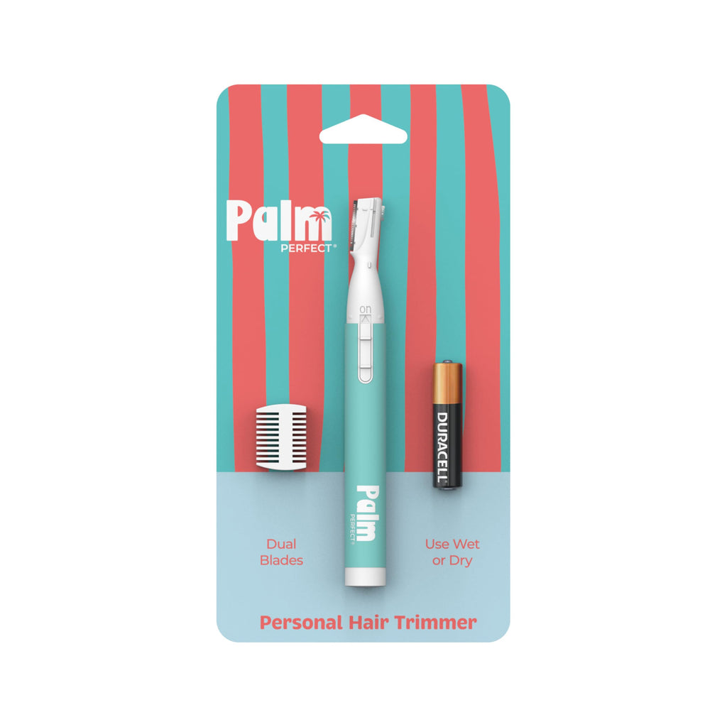 PalmPerfect Personal Hair Trimmer – Painless Precision Shaver for Eyebrows