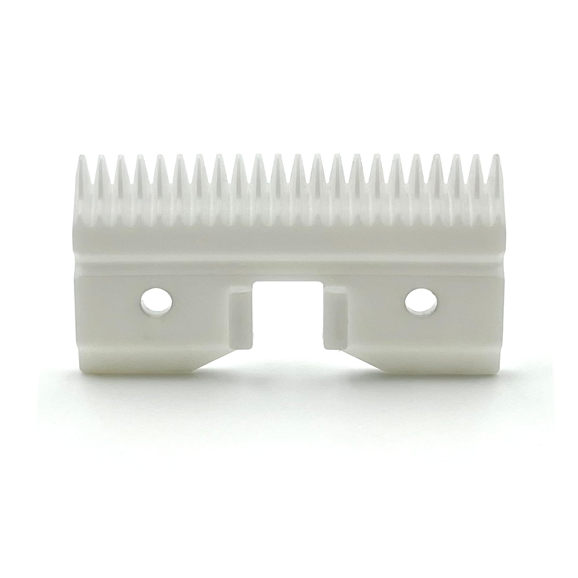 3PCS Ceramic Coarse Pet Replacement Blade Cutter Compatible with Andis 64440, Oster A5, Wahl KM Series Clipper, 22Teeth White and Black Ceramic Blade Cutter