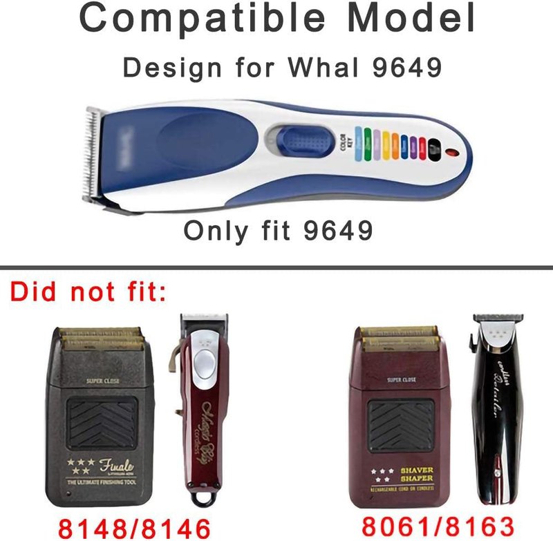WUKUR Charger for Wahl 9649 9649P Hair Clipper, 3.5V Charger Replacement Compatible with Wahl 9649 9649P Color Pro Cordless Hair Clipper Trimmer Power Cord