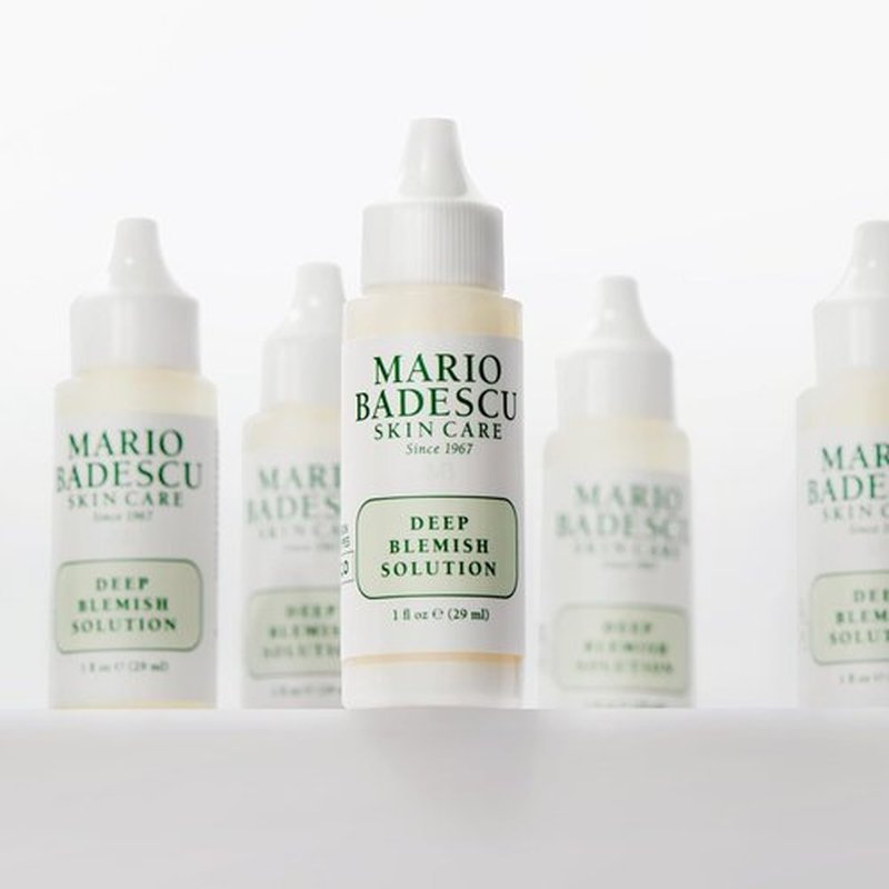 Mario Badescu Deep Blemish Solution - Potent Spot Treatment Serum with Zinc Oxide & Niacinamide for Large Blemishes