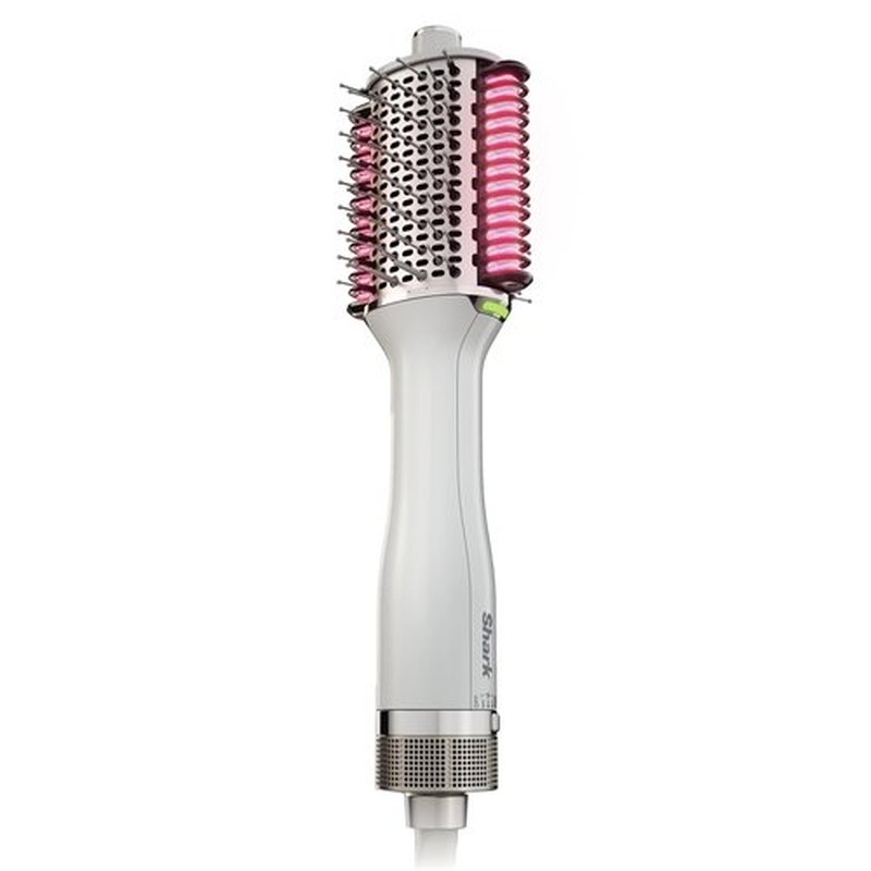Shark HT202 Heated Comb & Blow Dryer Brush - Dual Mode for All Hair Types | Silk Finish