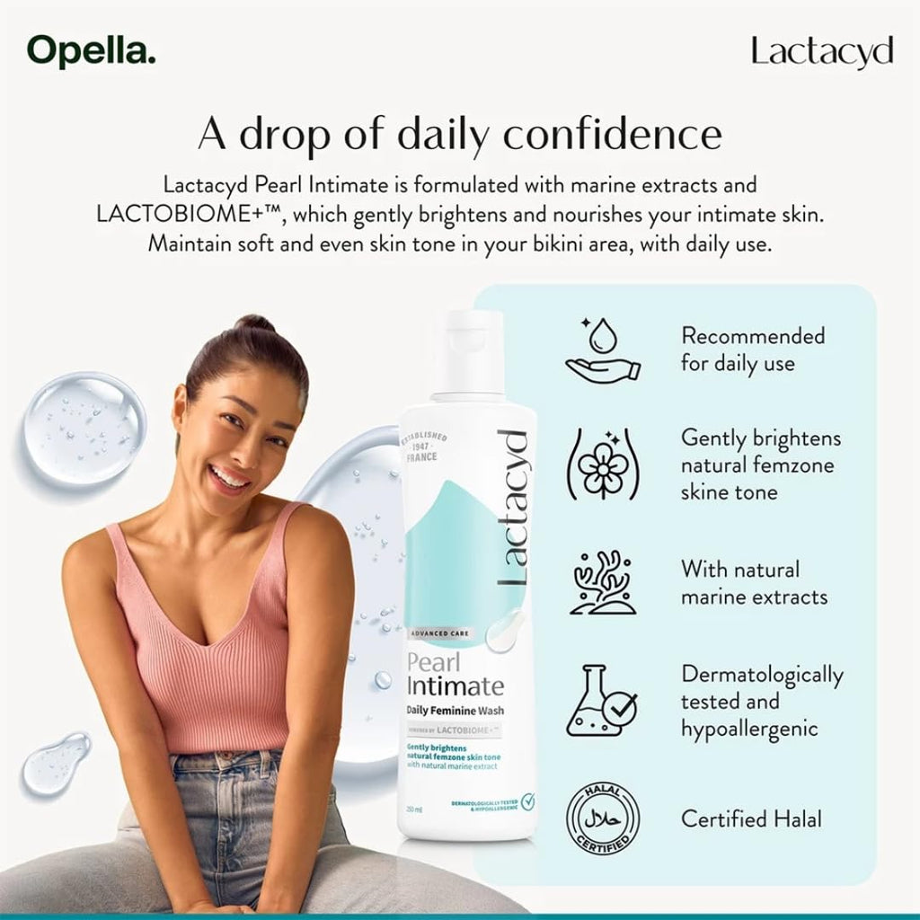 Lactacyd White Intimate Whitening Daily Feminine Hygiene Wash 150mL