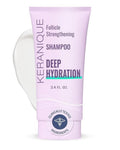 Keranique Deep Hydration Shampoo | Stimulates Scalp for Thinning Hair – Keratin, Biotin & Niacinamide – Sulfate & Paraben Free