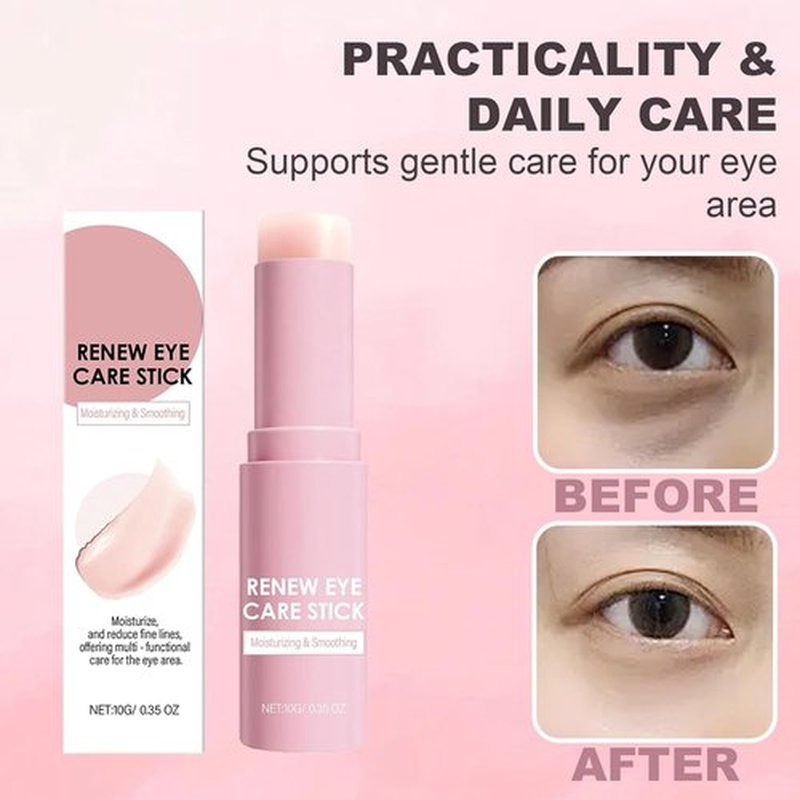 Regine Switzerland Caffeine Eye Balm Stick - Hydrating Anti-Aging Treatment for Dark Circles & Puffiness | 0.35oz/10g