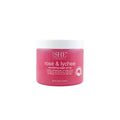 OM SHE Aromatherapy Rose & Lychee Sugar Scrub 20.28oz - Exfoliating Body Scrub, Natural Sugar, Micro Bead Free, Rosehip Oil. Australian made.