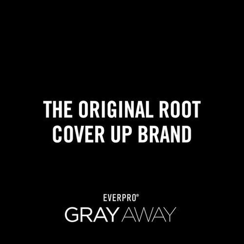 Everpro Gray Away Men’s Instant Root Cover-Up Spray - Temporary Gray Concealer for Thinning Hair - Black, 2.5 oz