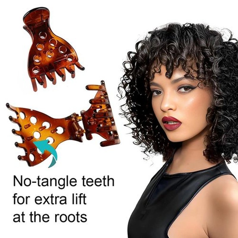8 Hair Volume Clip for Thick Hair, Root Clips for Curly Hair Volume, Claw Clips for Women Root Lifting for Bounce Curl